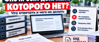Что ответить ФНС, если запрошенного документа нет