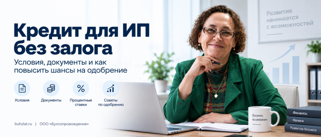Кредит для ИП без залога в 2026 году: как получить и что проверяет банк