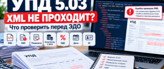 УПД 5.03 — что проверить в XML перед отправкой через ЭДО